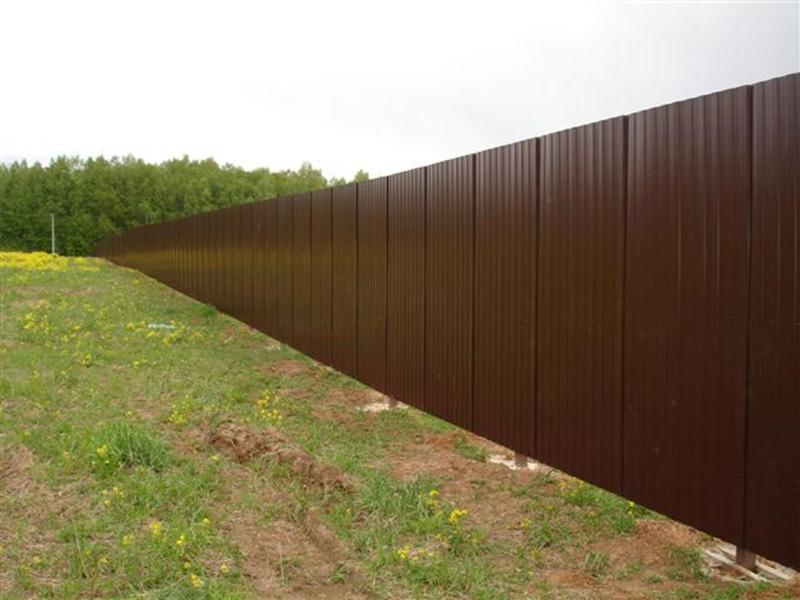 Профильная ограда